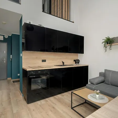 Апартаменты Apartament W Stylu Loft Antresola & Balkon By Renters *