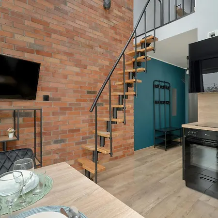 Apartament W Stylu Loft Antresola & Balkon By Renters *